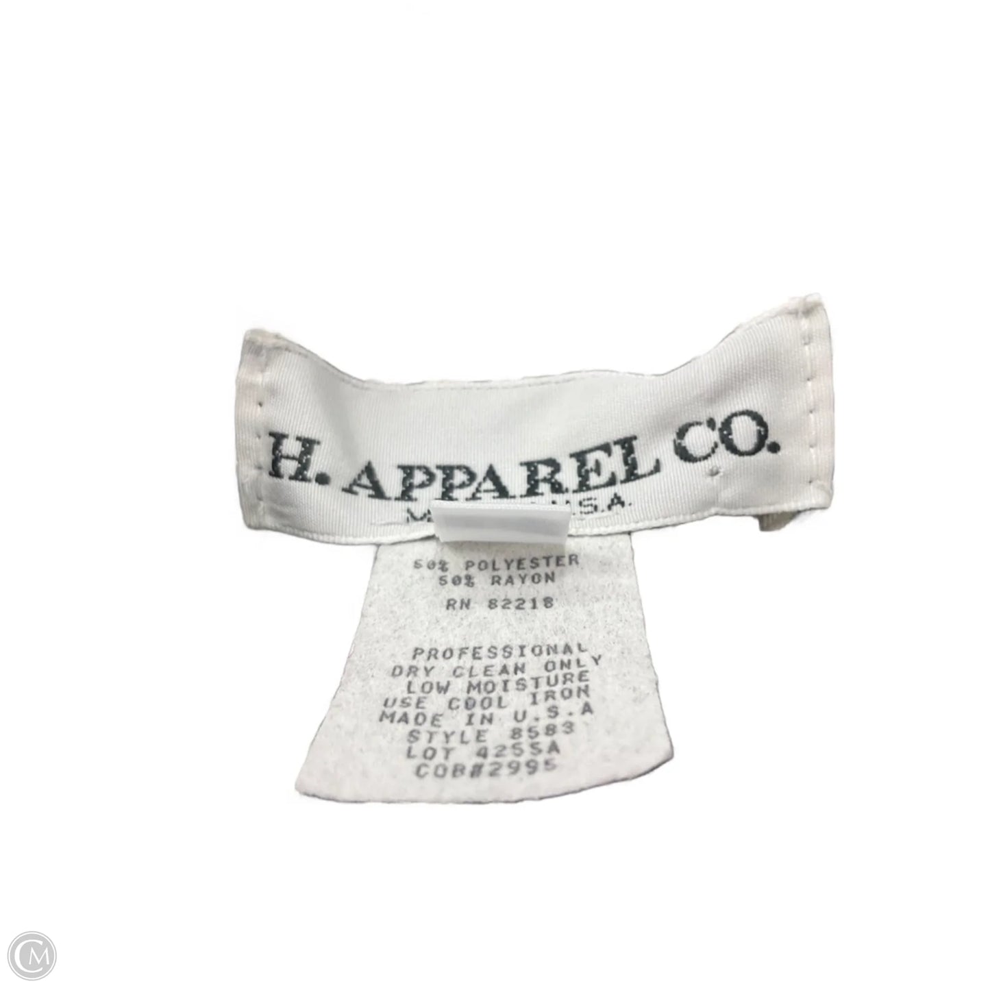 Blazer By Cmc In Black & White, Size: S