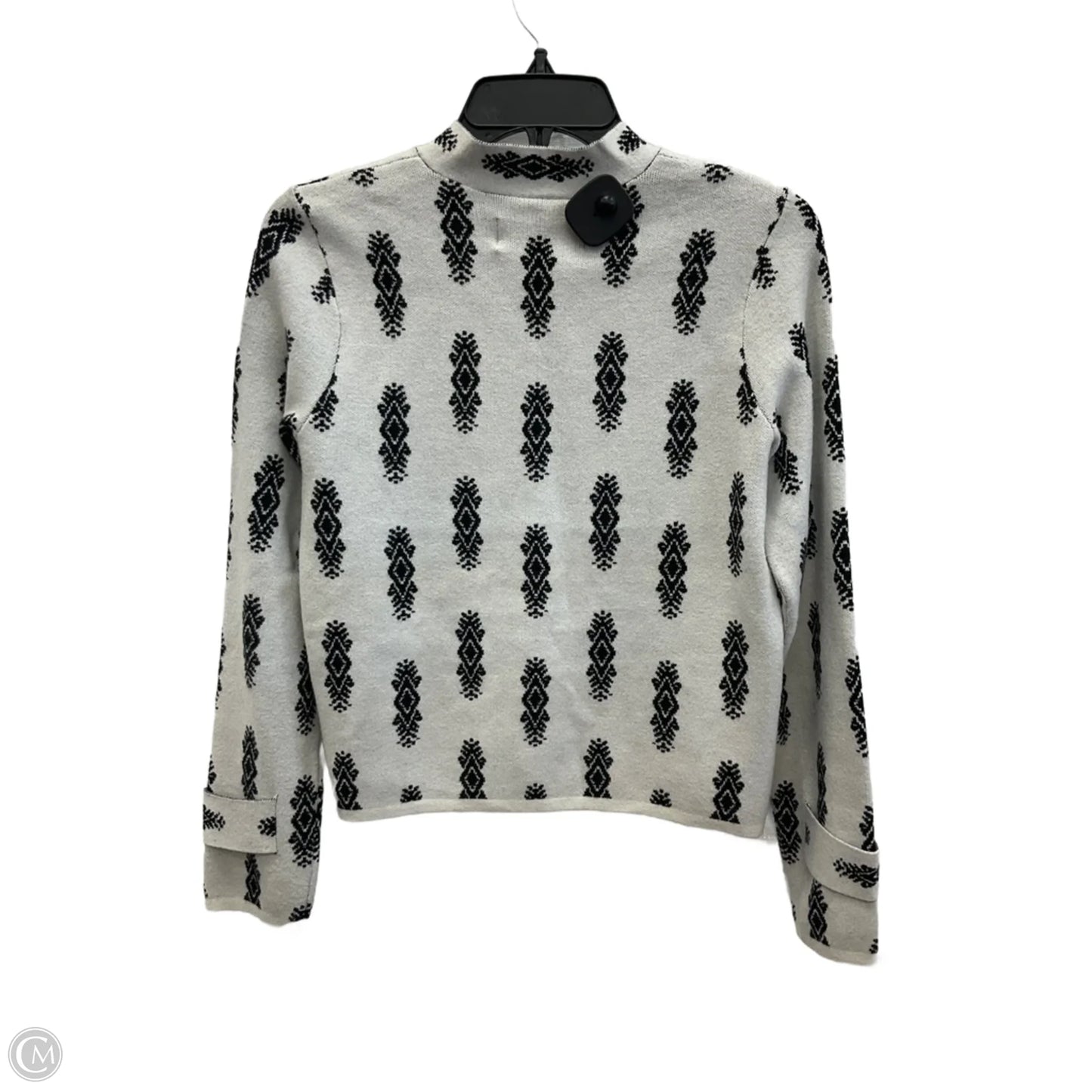 Cardigan By Pilcro In Black & Grey, Size: Xs