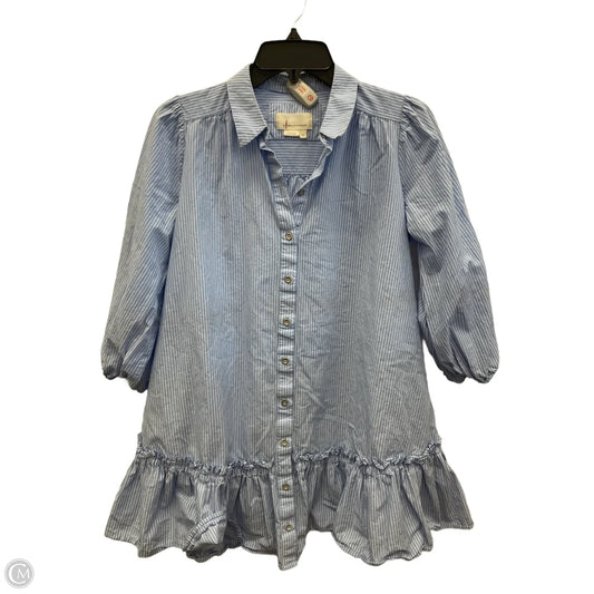 Top Long Sleeve By Anthropologie In Blue, Size: Xs