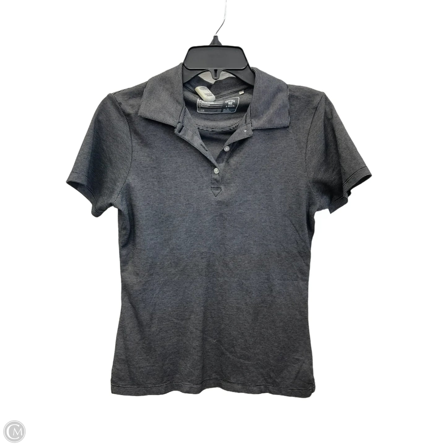 Athletic Top Short Sleeve By Cutter And Buck In Grey, Size: Xs