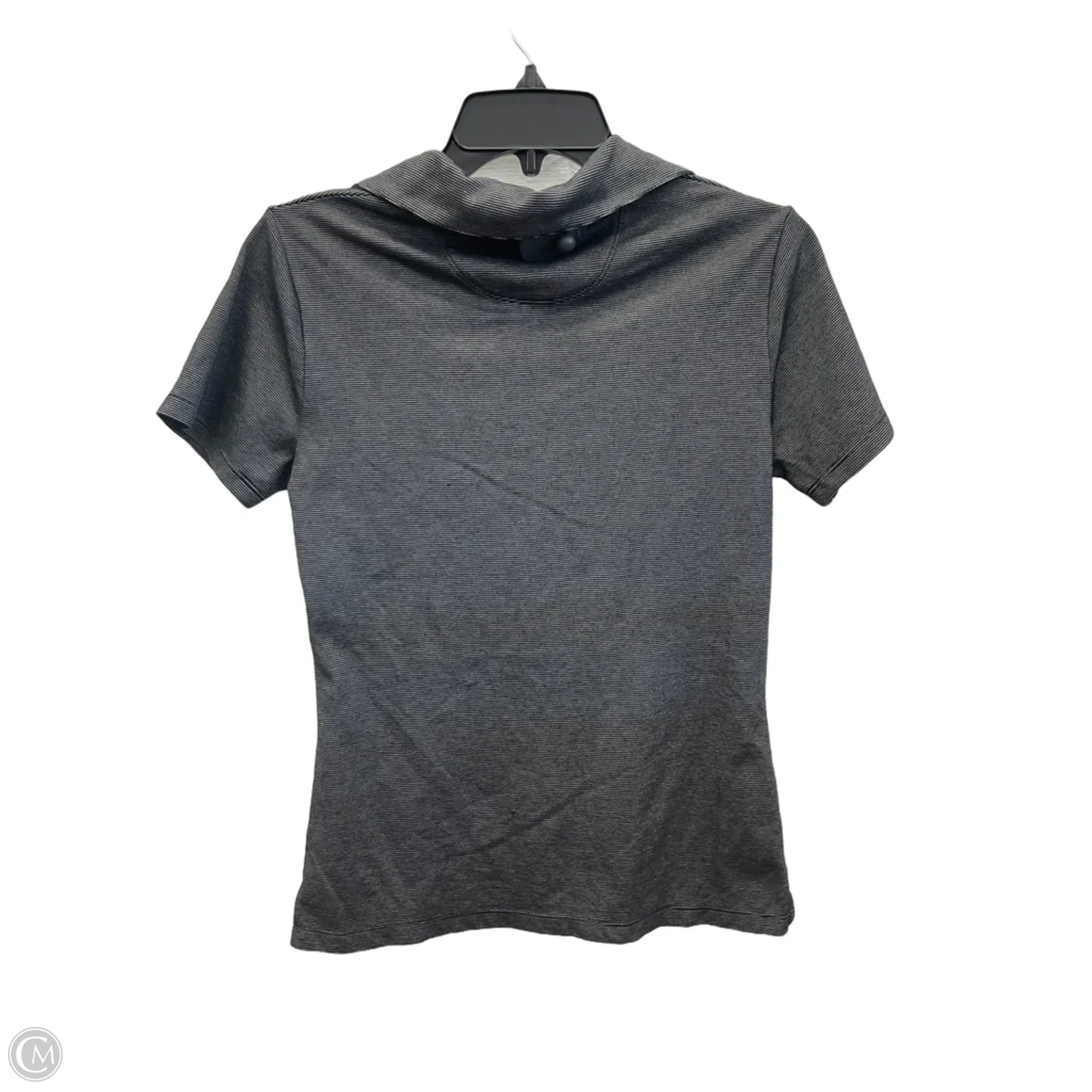 Athletic Top Short Sleeve By Cutter And Buck In Grey, Size: Xs