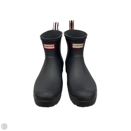 Boots Ankle Flats By Hunter In Grey, Size: 8