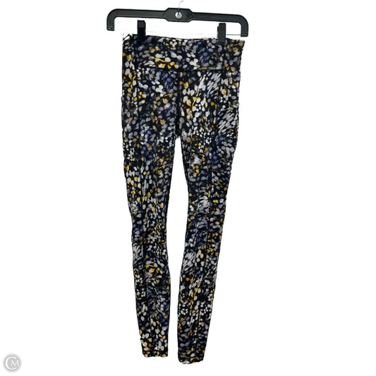 Athletic Leggings By Lululemon In Multi-colored, Size: 4