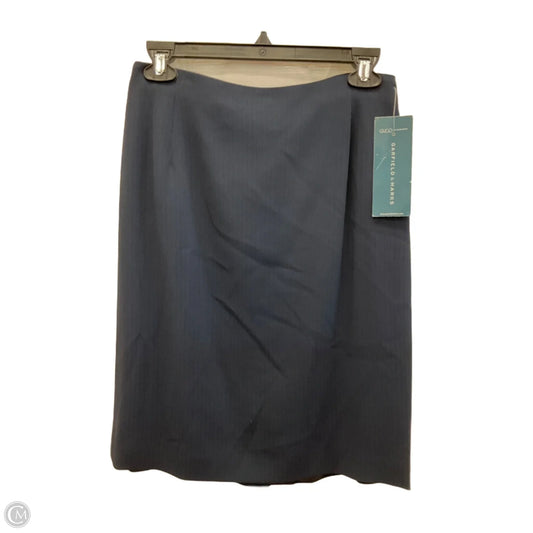 Skirt Midi By Garfield And Marks In Navy, Size: 6