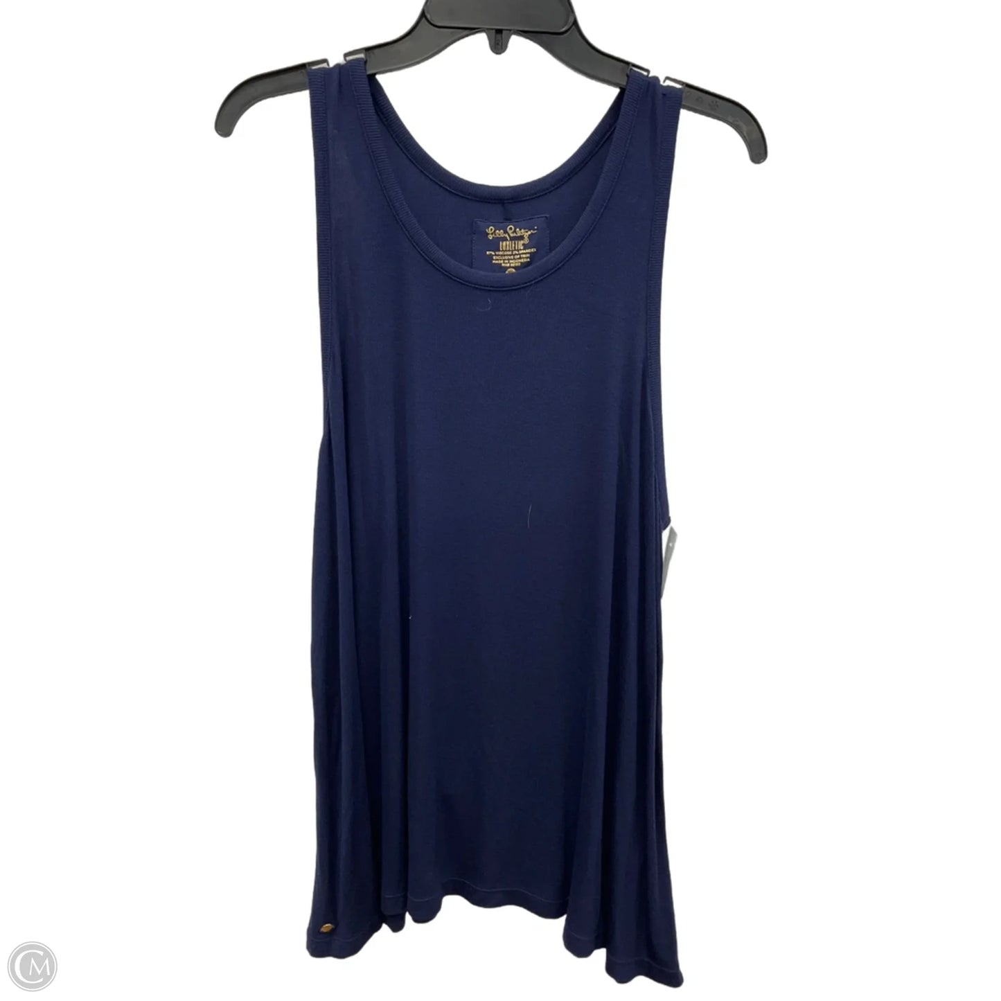 Tank Top Designer By Lilly Pulitzer In Navy, Size: Xl