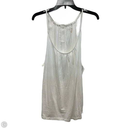 Top Sleeveless Designer By Lilly Pulitzer In White, Size: Xl