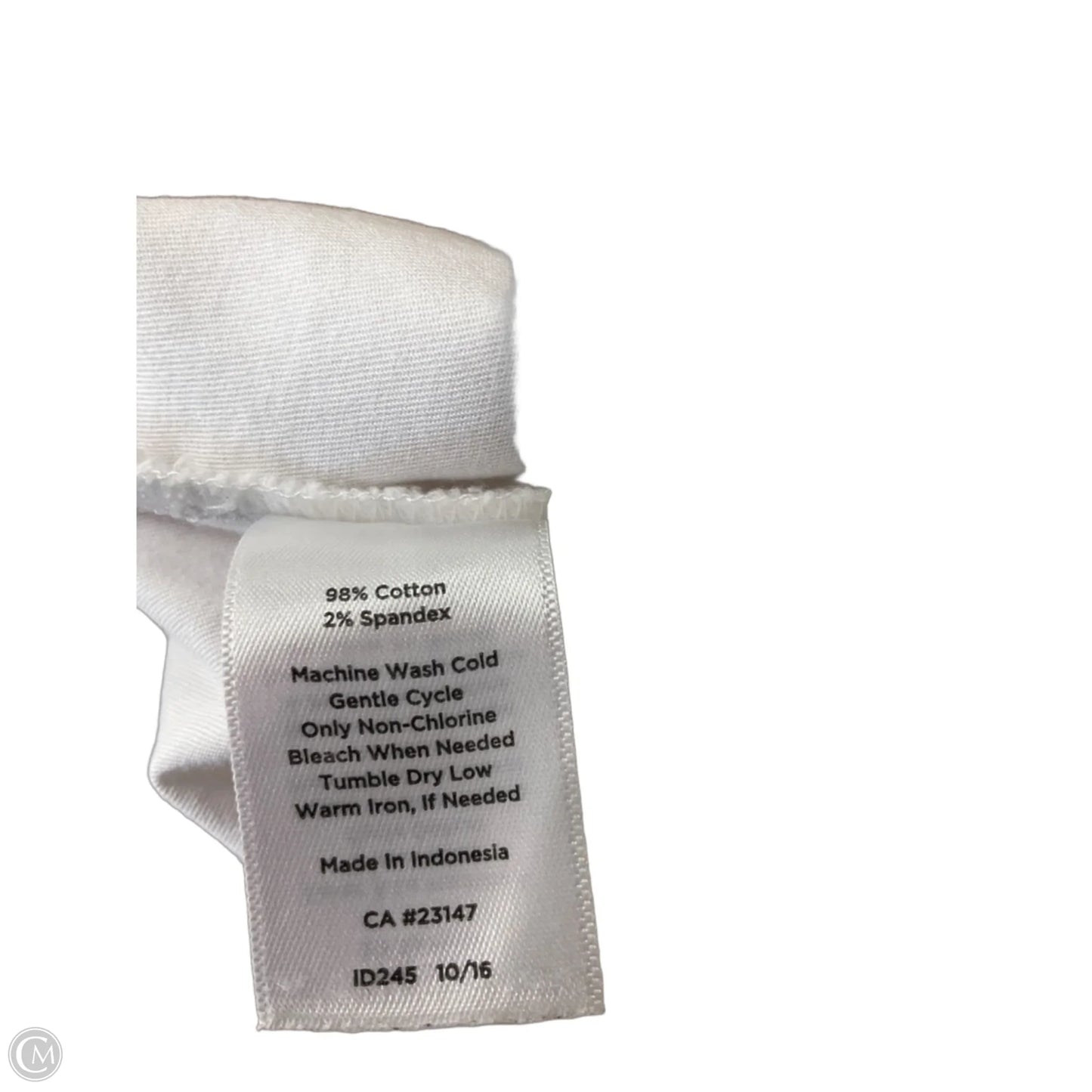 Capris By Talbots In Black & White, Size: 6p