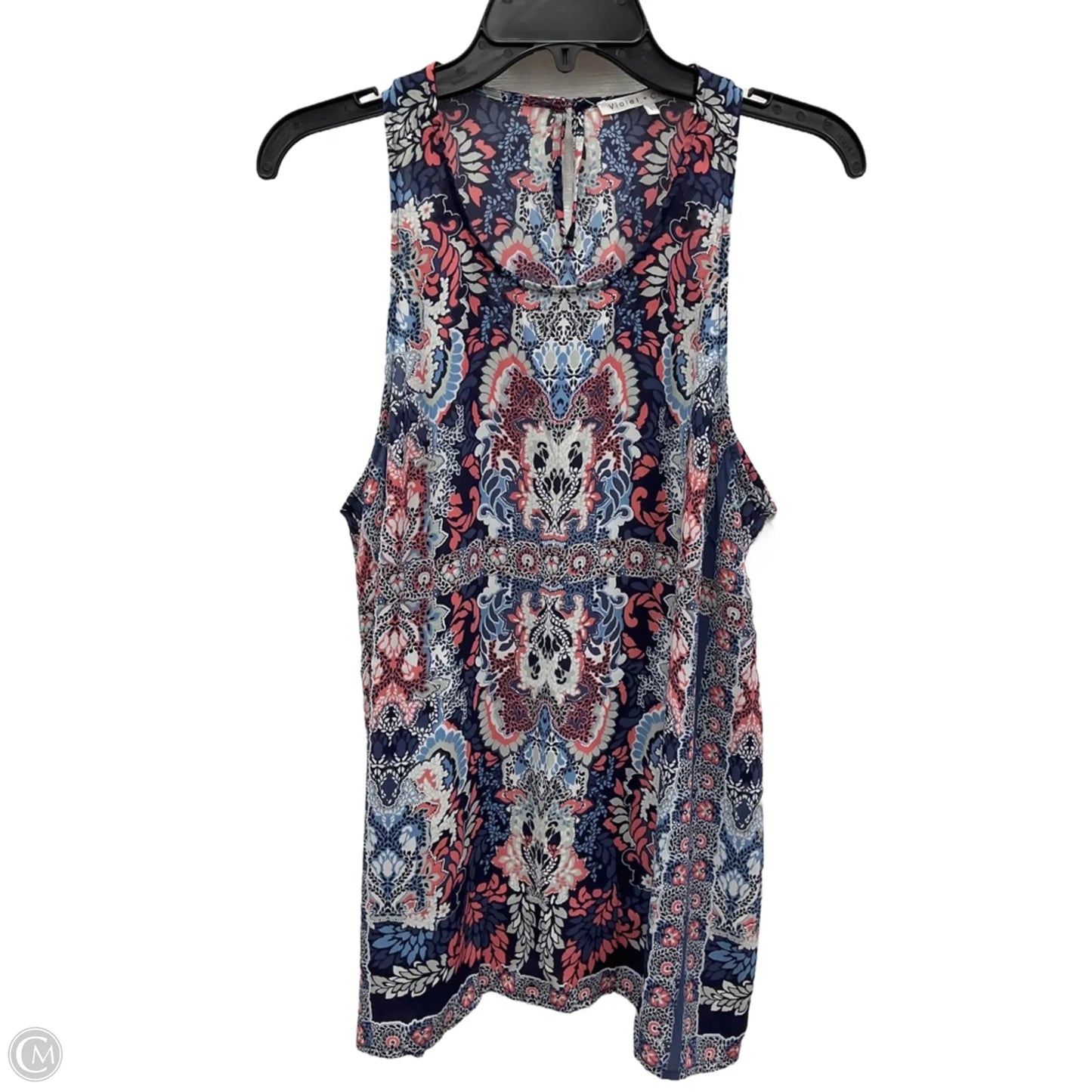 Top Sleeveless By Violet And Claire In Floral Print, Size: M