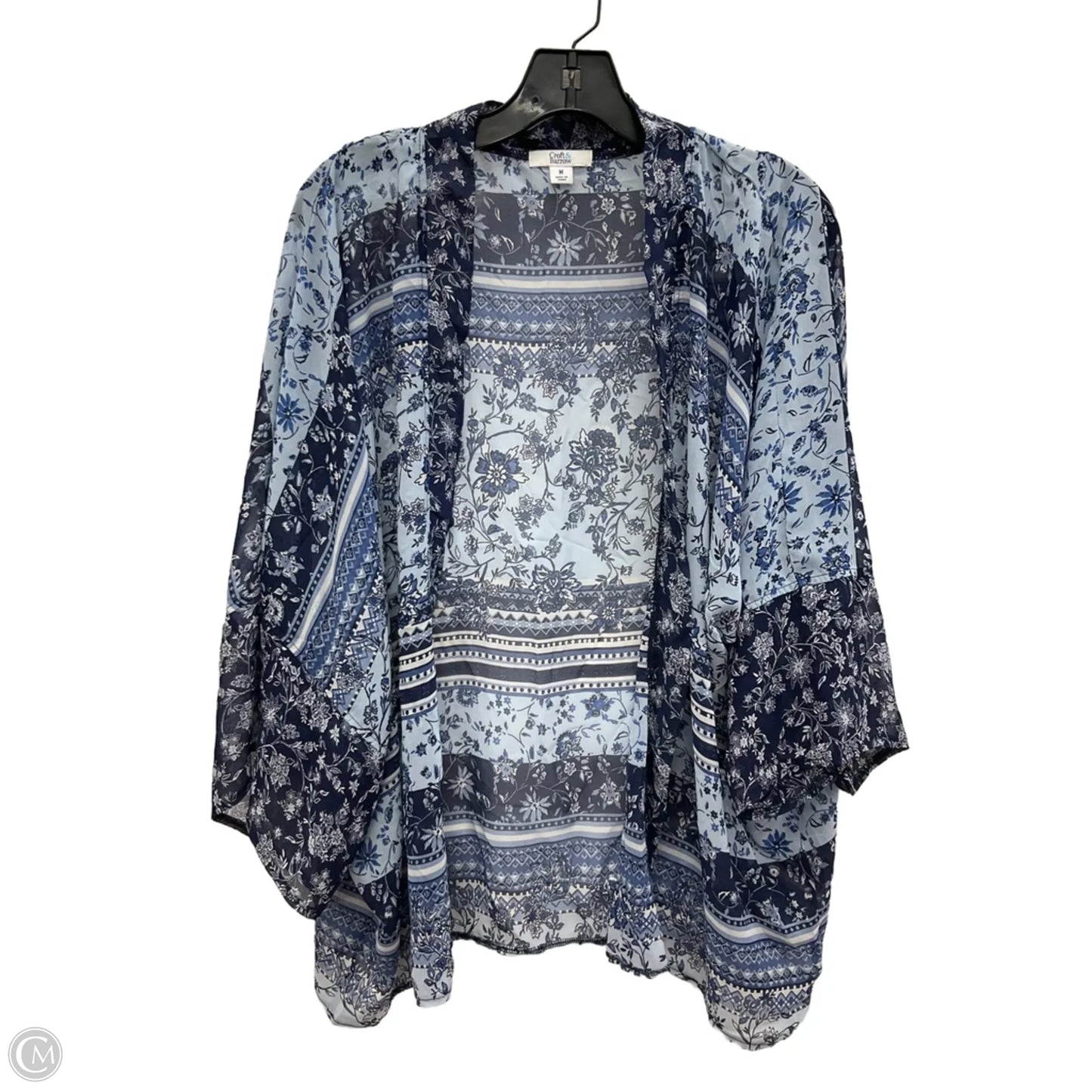 Shawl By Croft And Barrow In Floral Print, Size: M