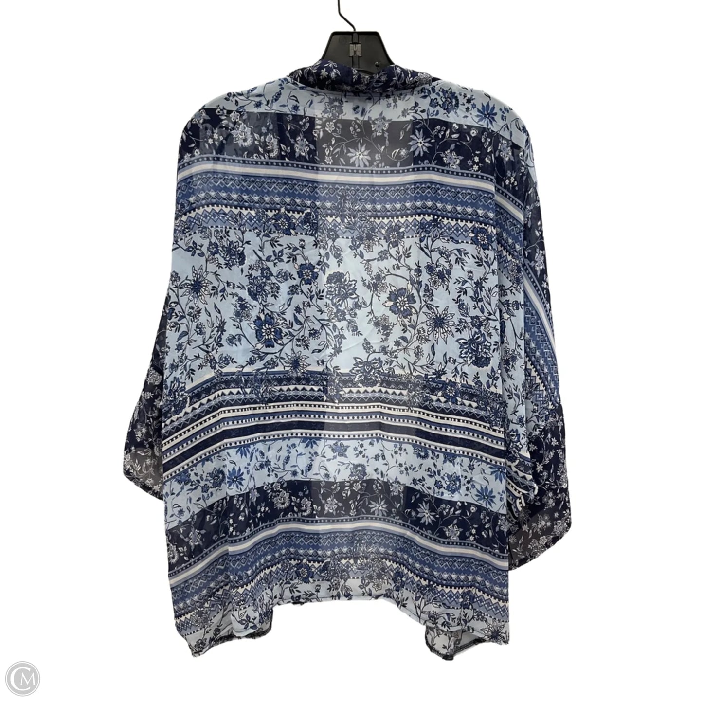 Shawl By Croft And Barrow In Floral Print, Size: M