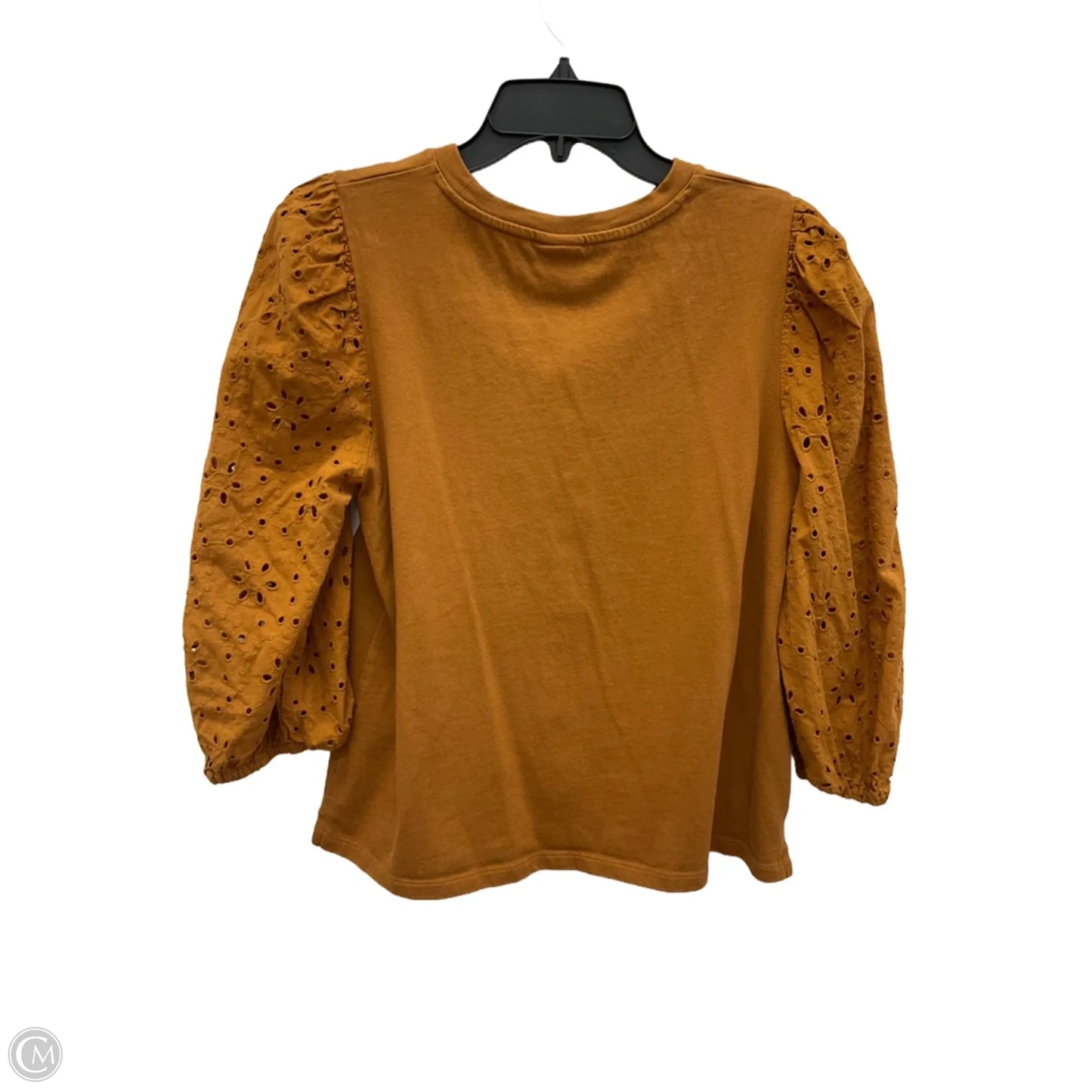 Top 3/4 Sleeve By A New Day In Orange, Size: S