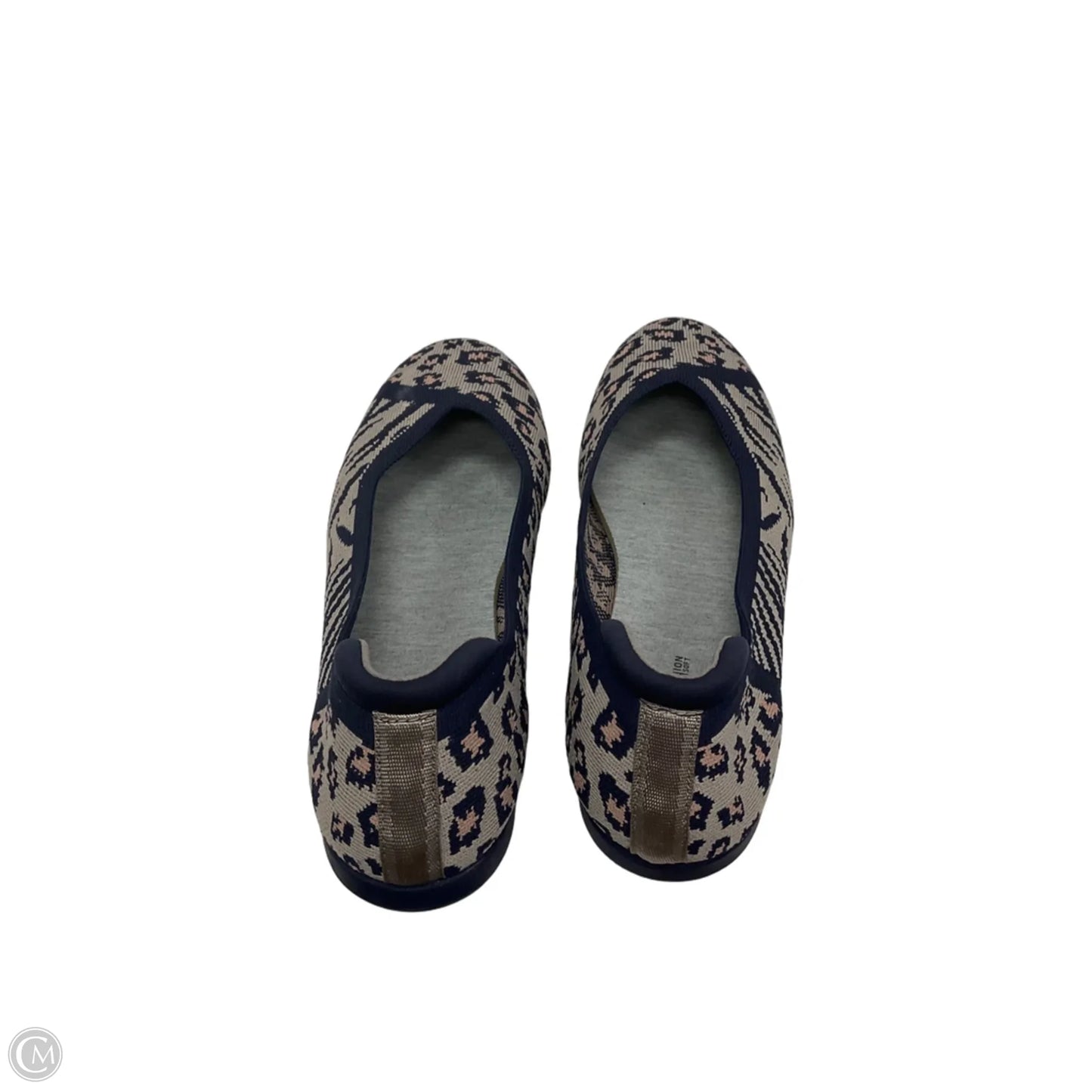 Shoes Flats By Clarks In Animal Print, Size: 8.5