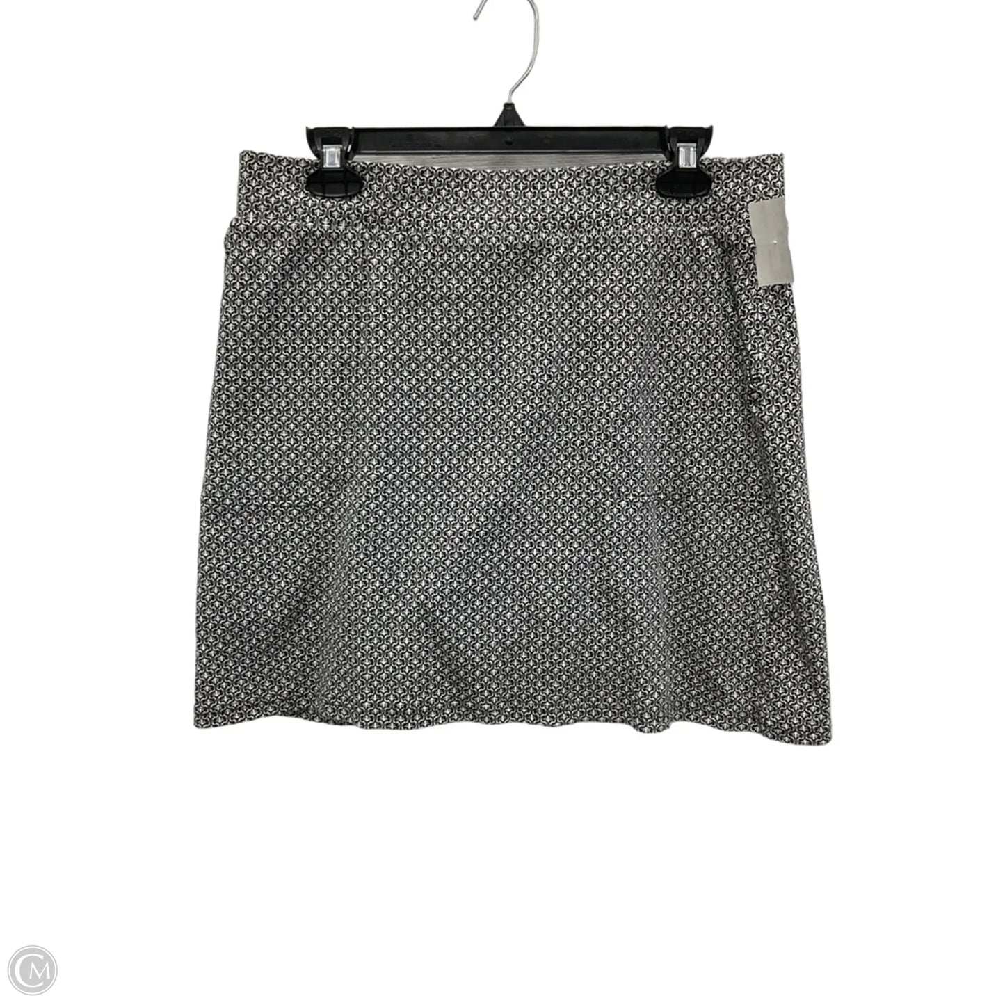 Skort By Croft And Barrow In Black & White, Size: M