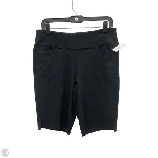 Shorts By Belle By Kim Gravel In Black, Size: 12