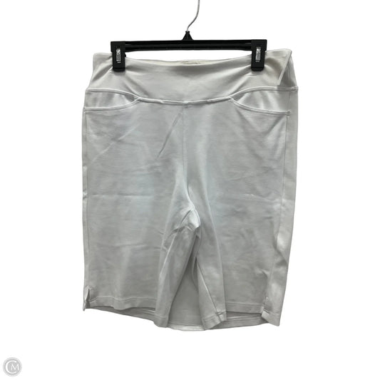 Shorts By Belle By Kim Gravel In White, Size: 12