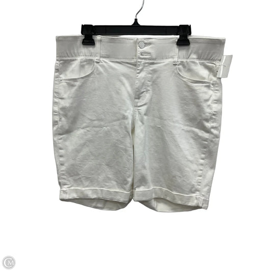 Shorts By Apt 9 In White, Size: 14