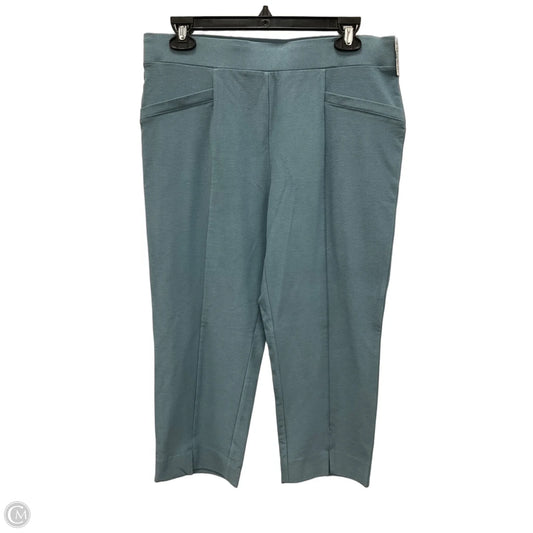 Capris By Clothes Mentor In Teal, Size: Lp