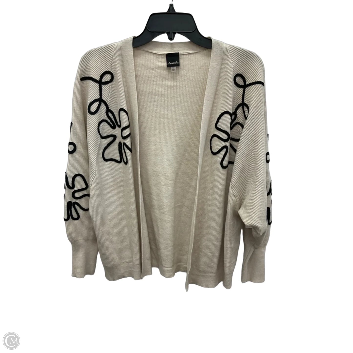 Cardigan By Aaeda In Black & Tan, Size: M