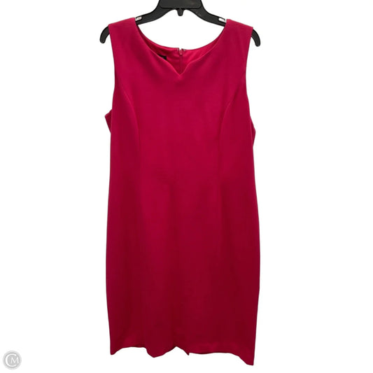 Dress Work By Talbots In Pink, Size: Xl