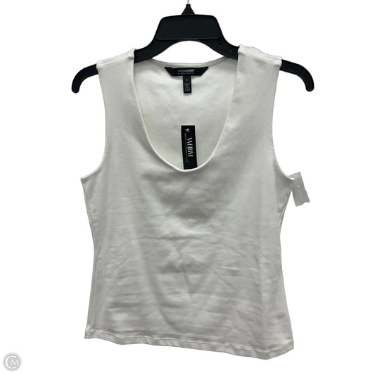 Top Sleeveless By White House Black Market In White, Size: S