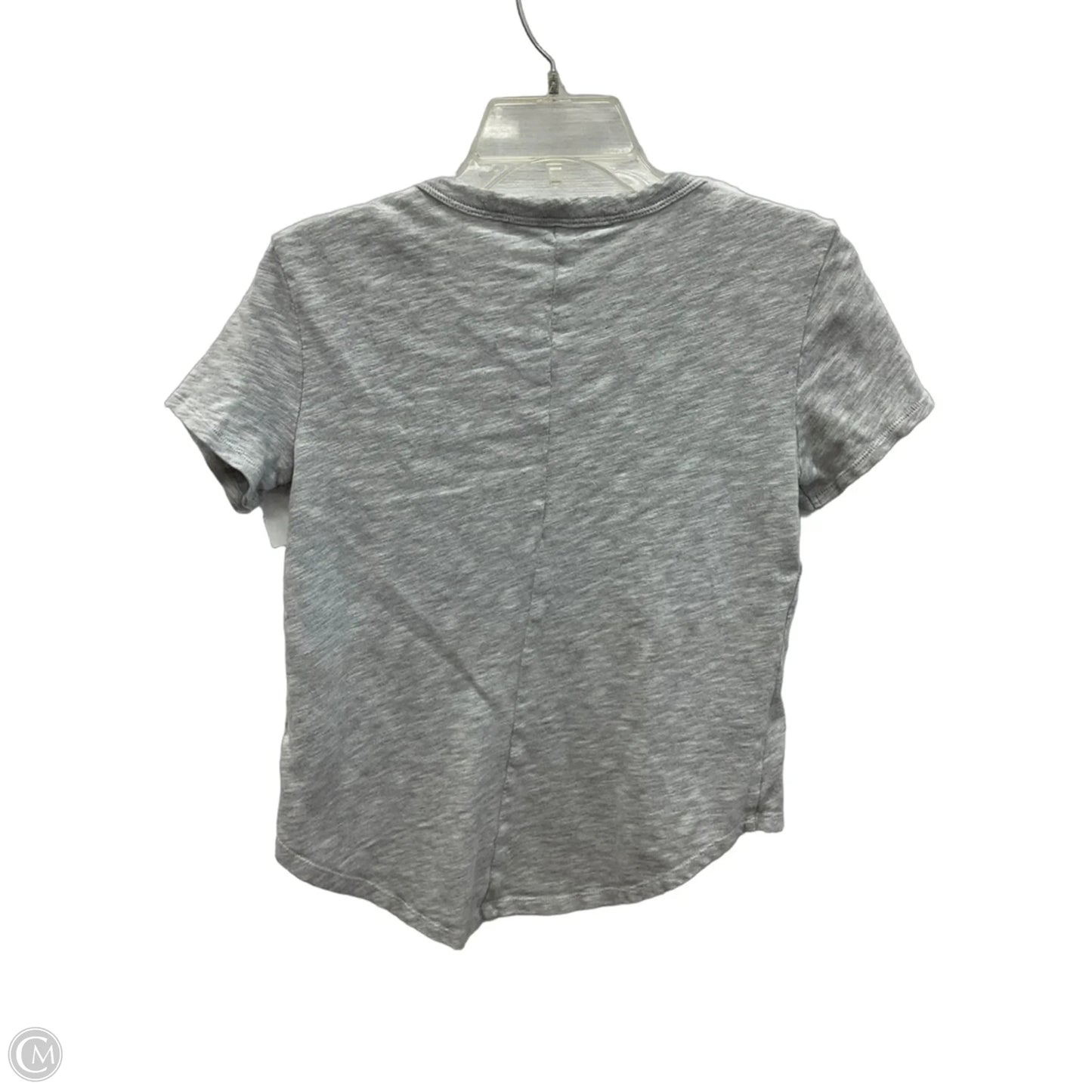 Top Short Sleeve By Veronica Beard In Grey, Size: Xs