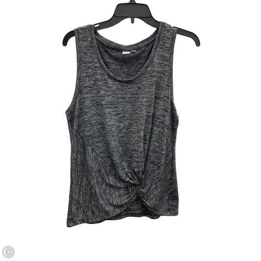 Top Sleeveless By Gap In Grey, Size: L