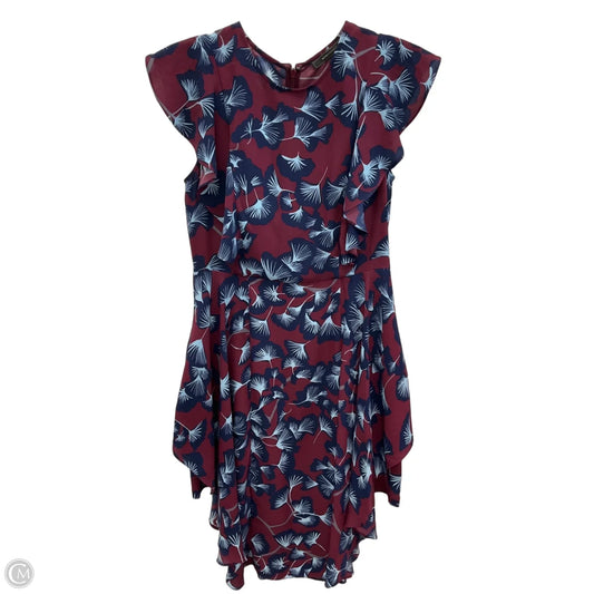 Dress Party Midi By Bcbgmaxazria In Floral Print, Size: S