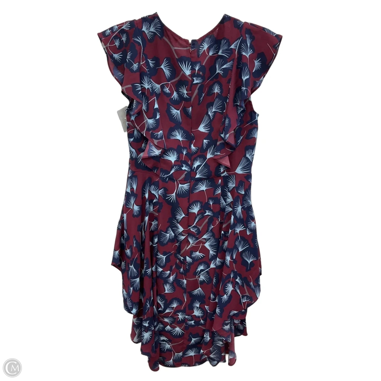 Dress Party Midi By Bcbgmaxazria In Floral Print, Size: S