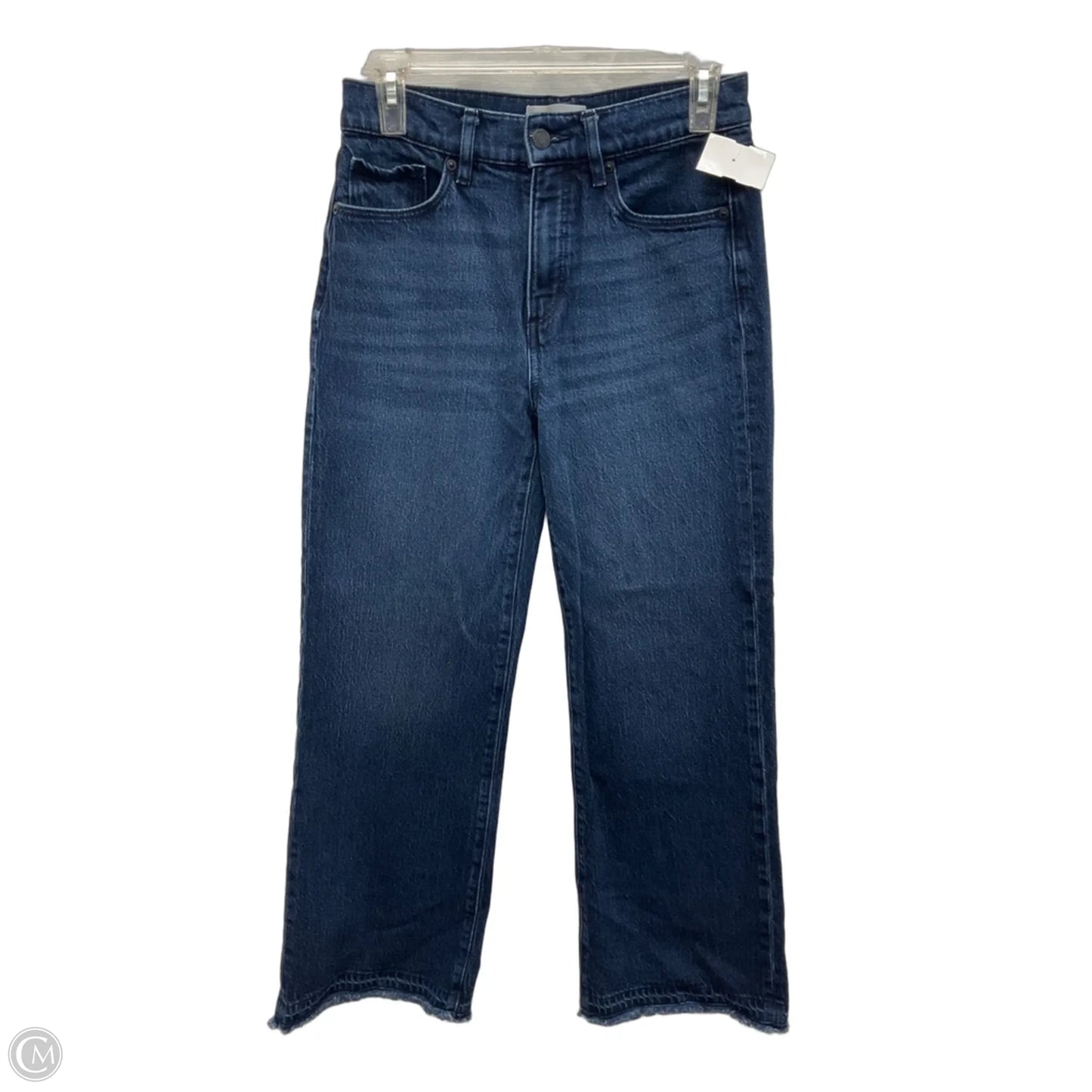 Jeans Straight By Loft In Blue Denim, Size: 0