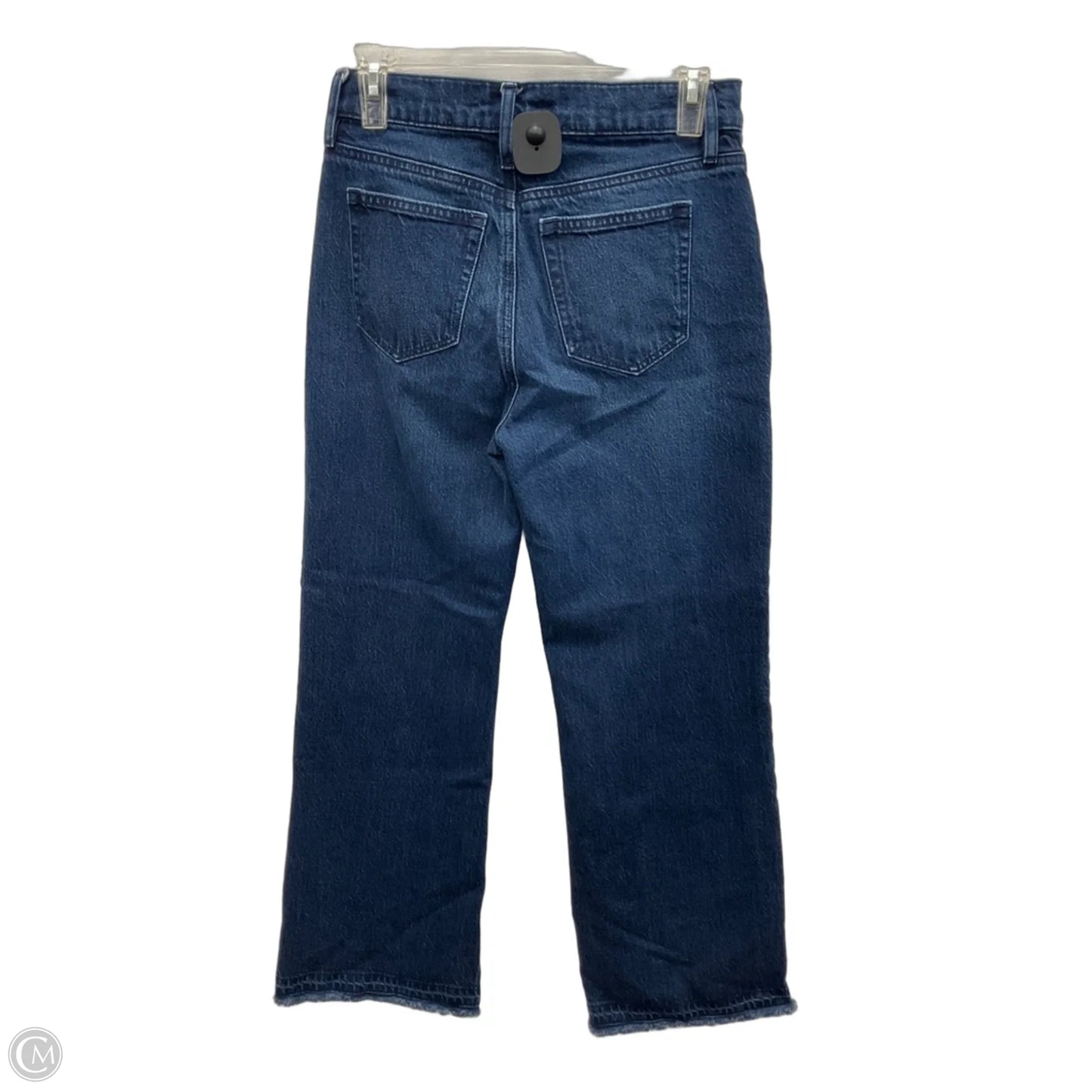 Jeans Straight By Loft In Blue Denim, Size: 0