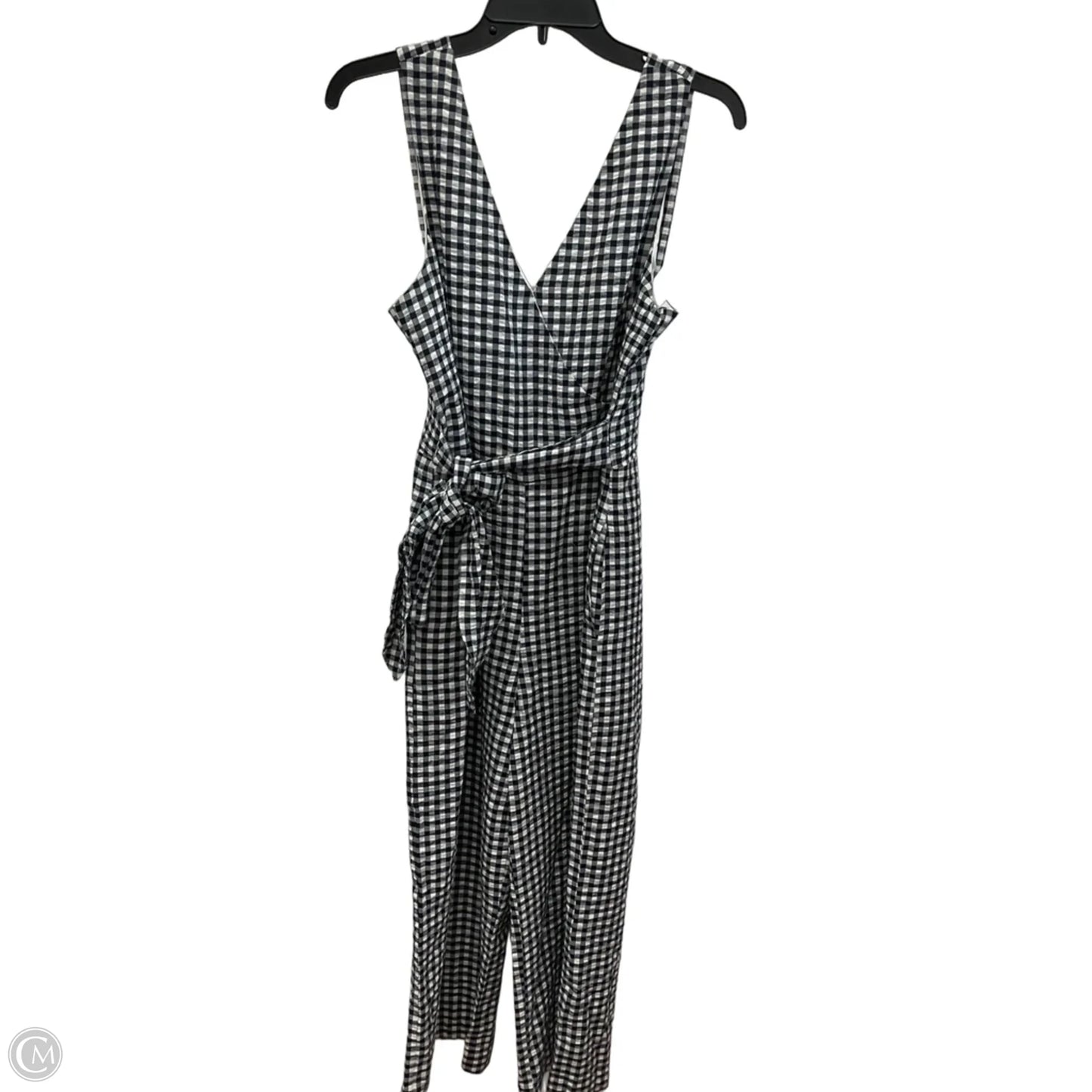 Jumpsuit By Banana Republic In Checkered Pattern, Size: S