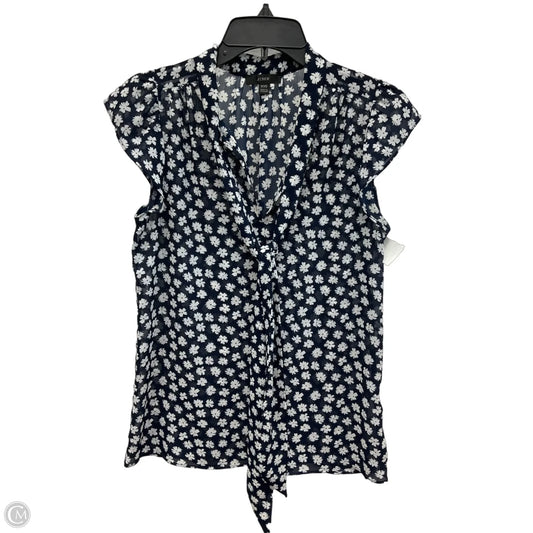 Top Sleeveless By J. Crew In Floral Print, Size: Xxs