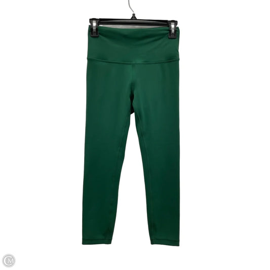 Athletic Leggings By Lululemon In Green, Size: 6
