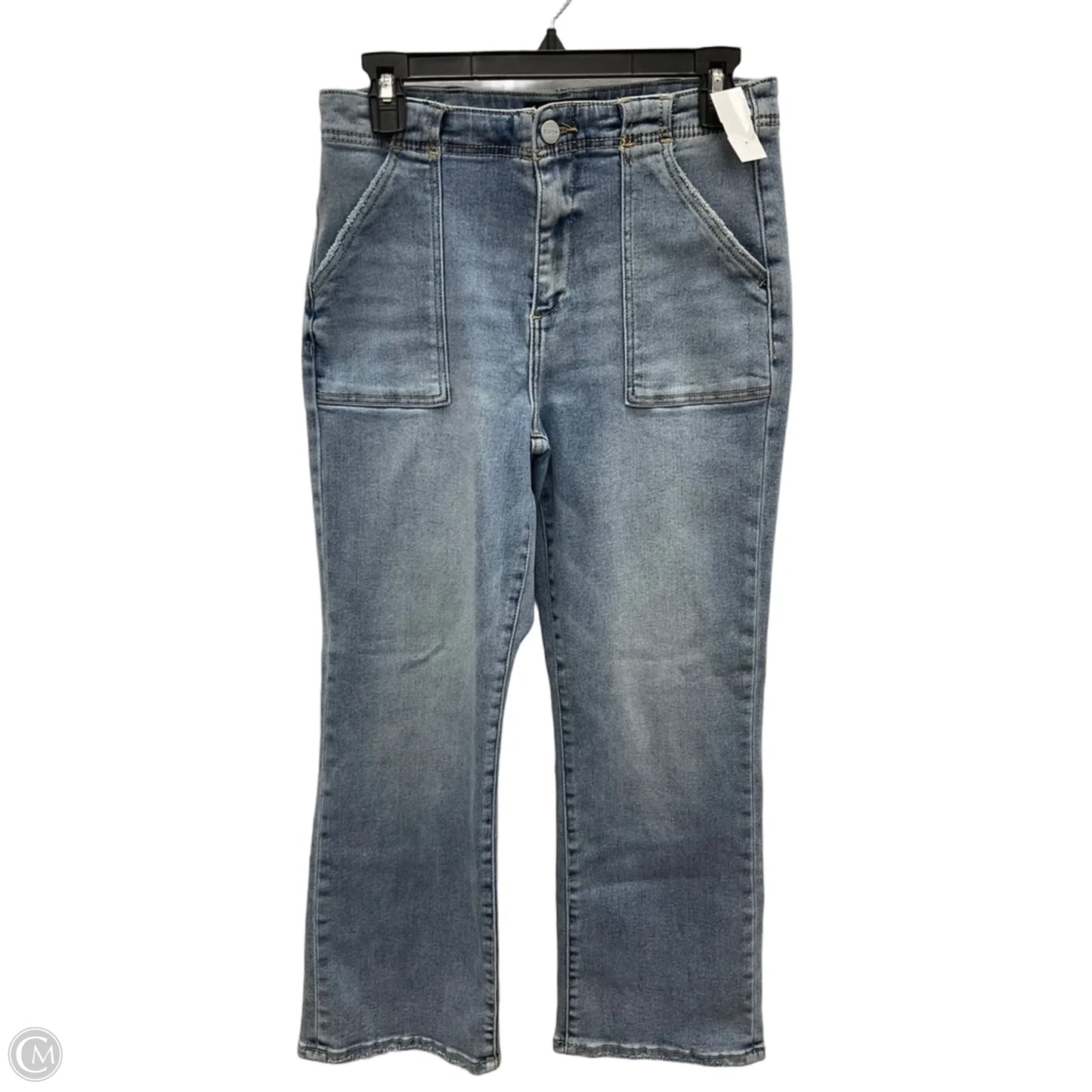 Jeans Straight By Risen In Blue Denim, Size: 6