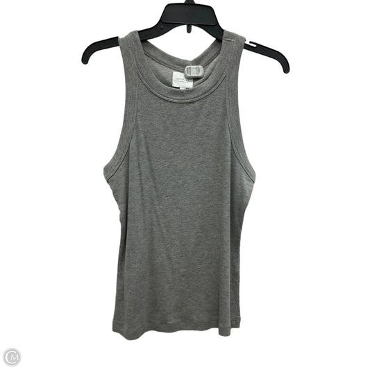 Top Sleeveless Basic By Cma In Grey, Size: M