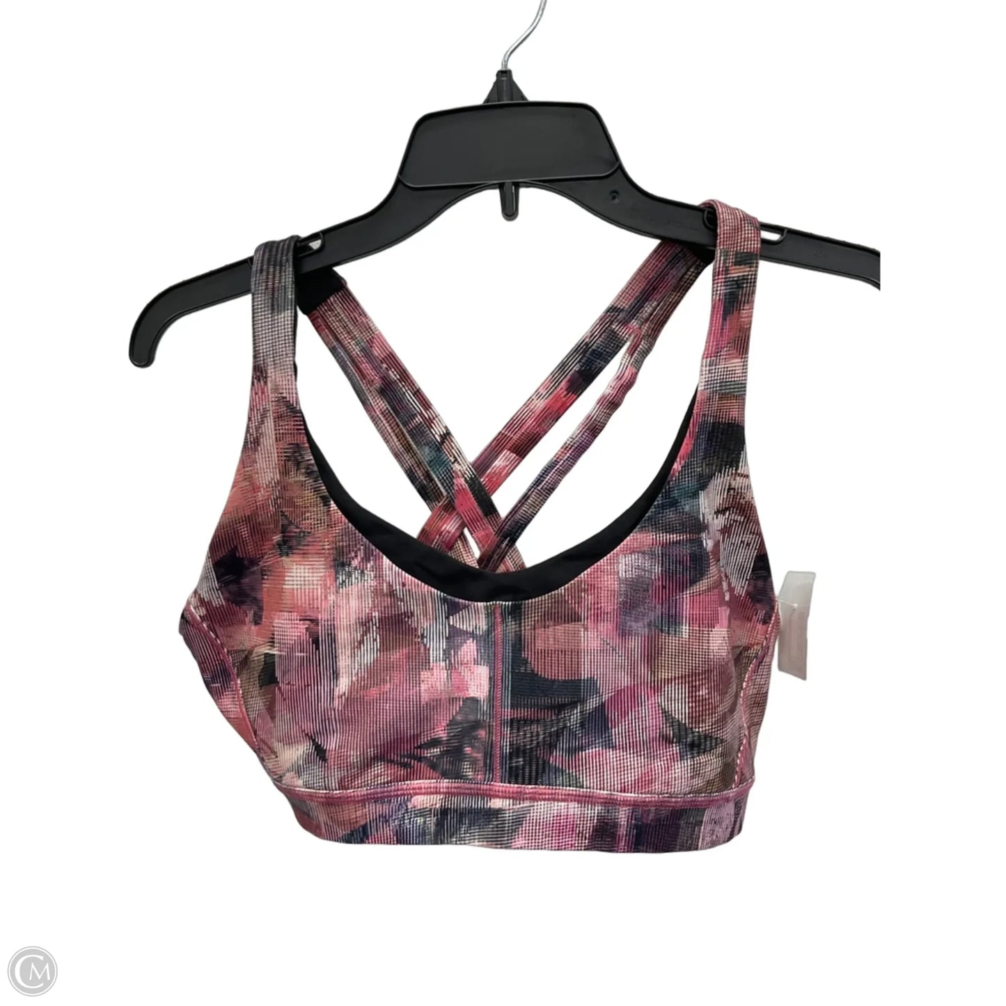 Athletic Bra By Lululemon In Pink, Size: L