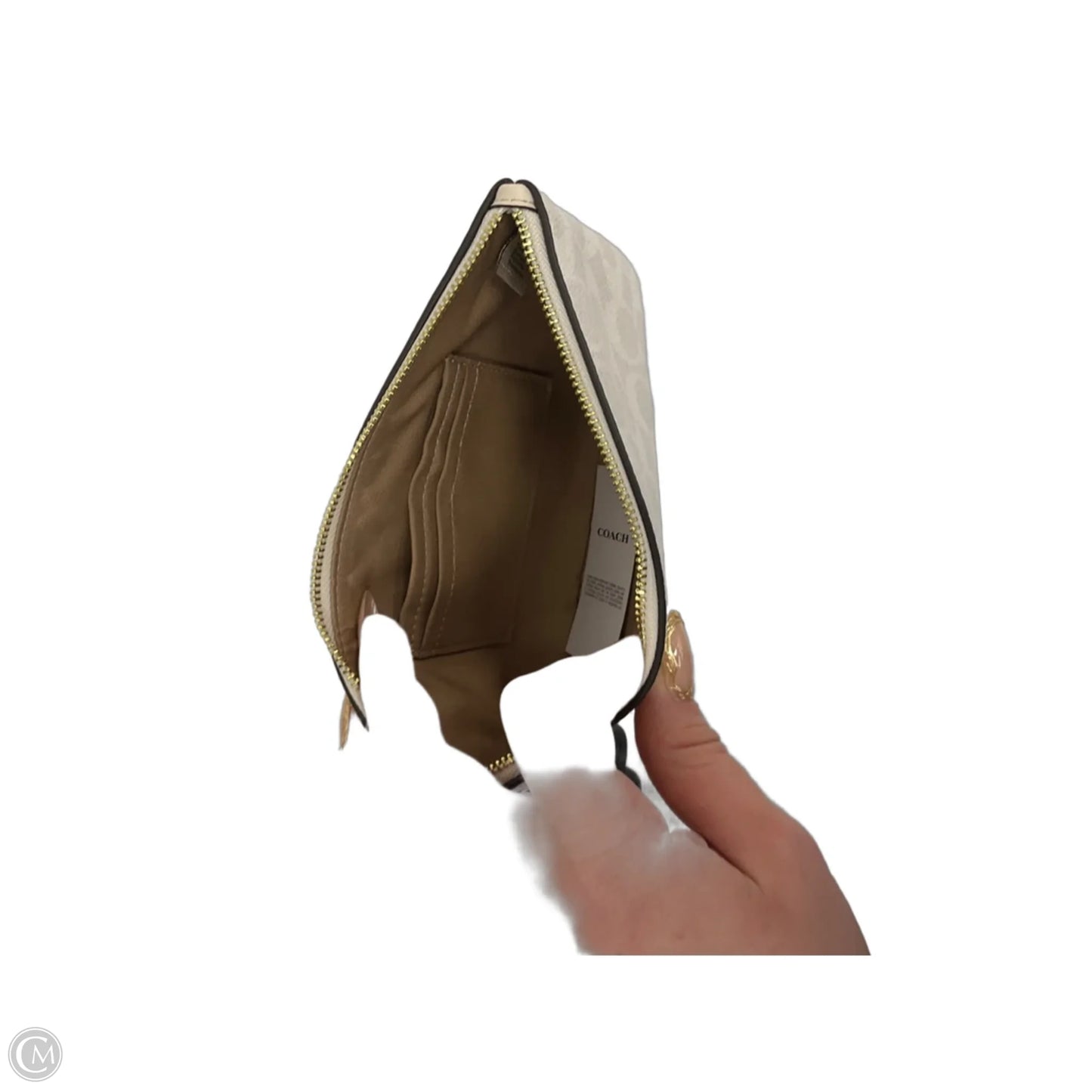 Wristlet Designer By Coach, Size: Medium