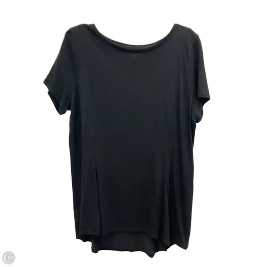 Top Short Sleeve By J. Jill In Black, Size: M