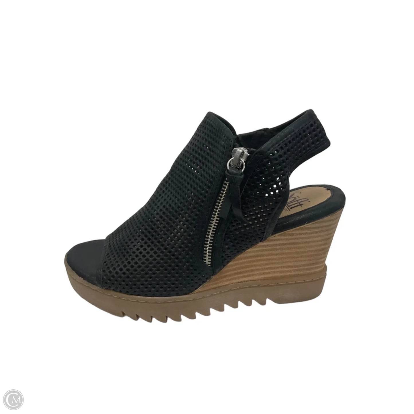 Shoes Heels Platform By Sofft In Black, Size: 8
