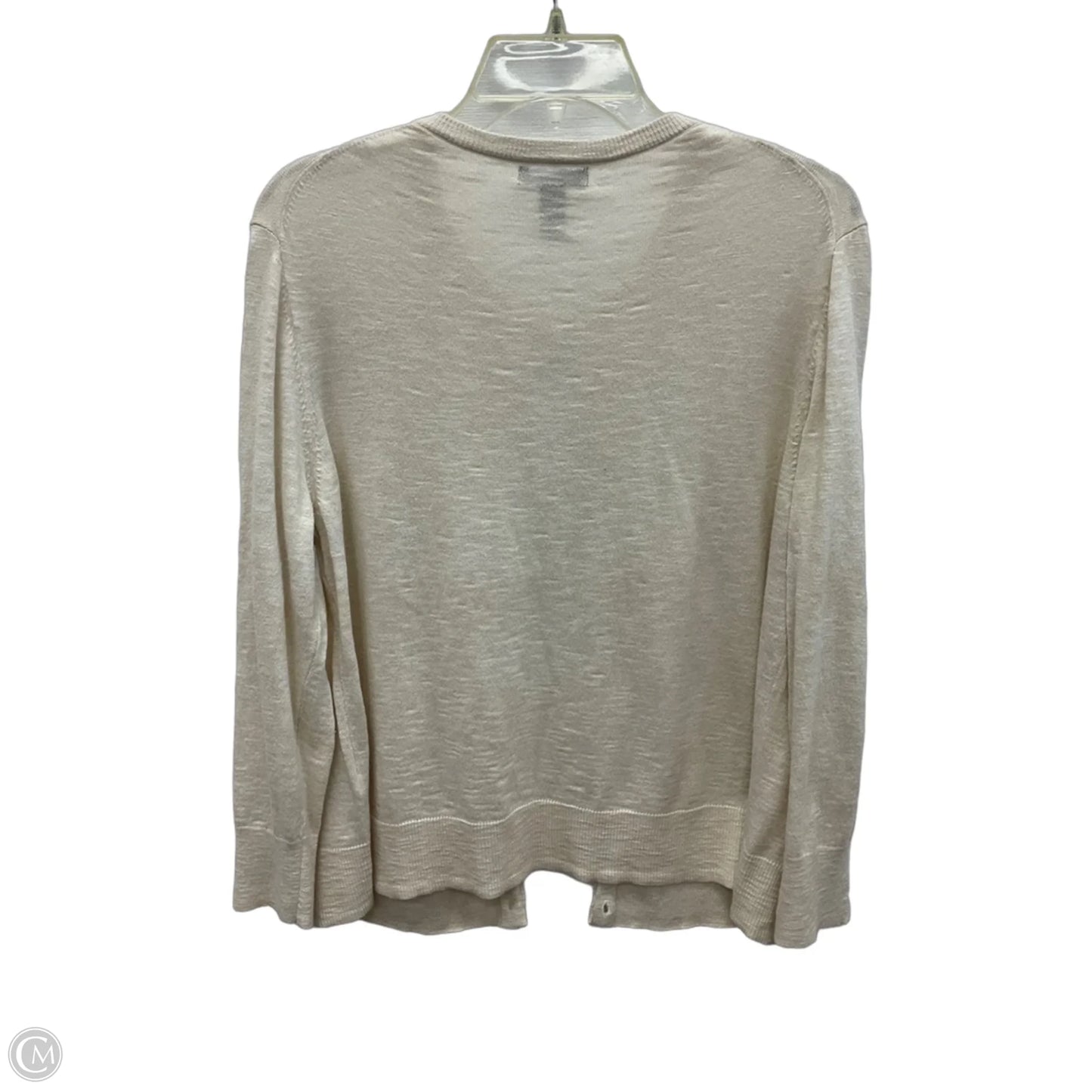 Cardigan By Gap In Cream, Size: Xl