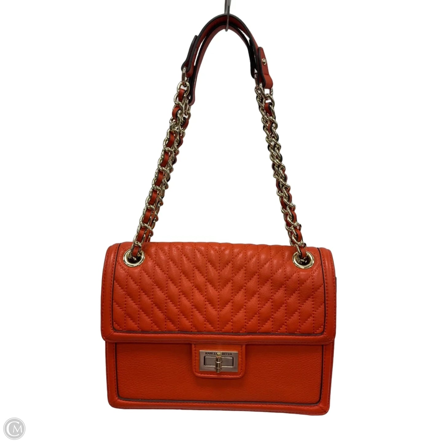 Crossbody Designer By Karl Lagerfeld, Size: Medium