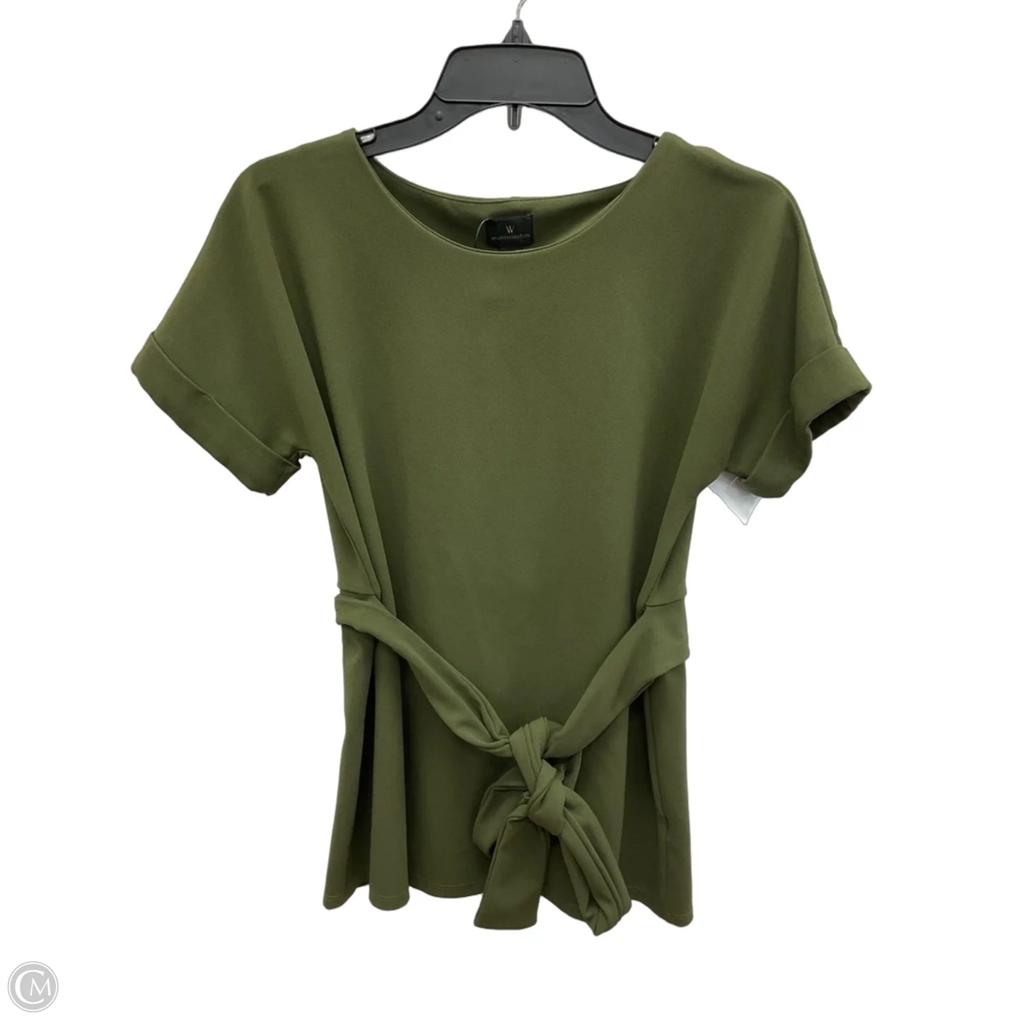 Top Short Sleeve By Worthington In Green, Size: Xs
