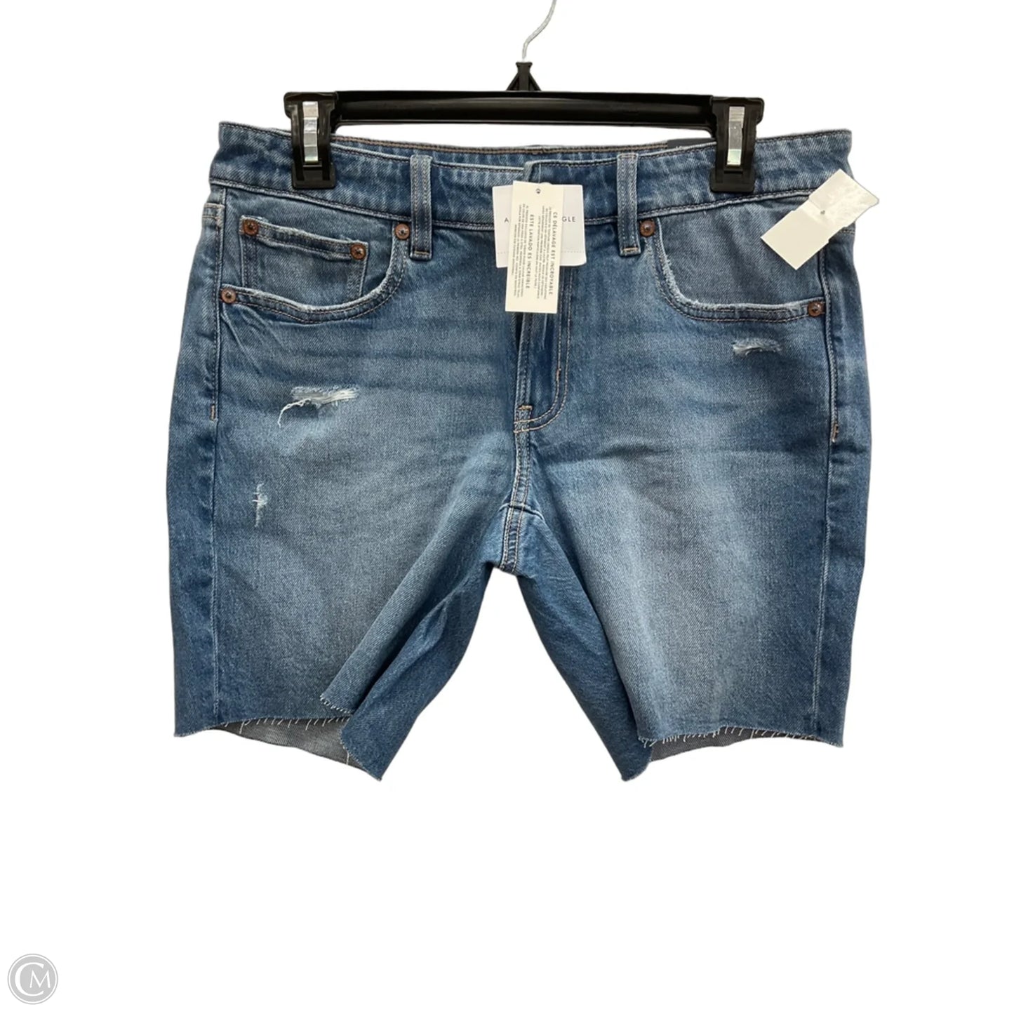 Shorts By American Eagle In Blue Denim, Size: 6