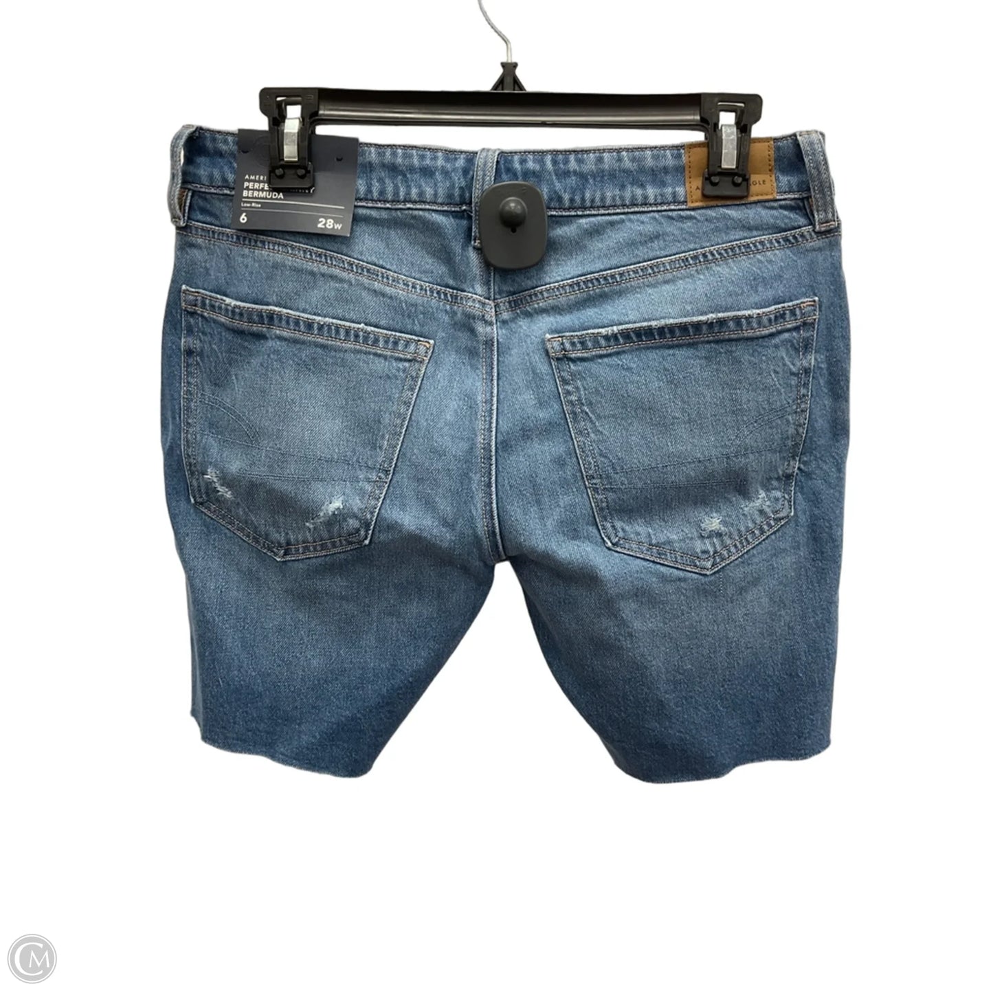 Shorts By American Eagle In Blue Denim, Size: 6