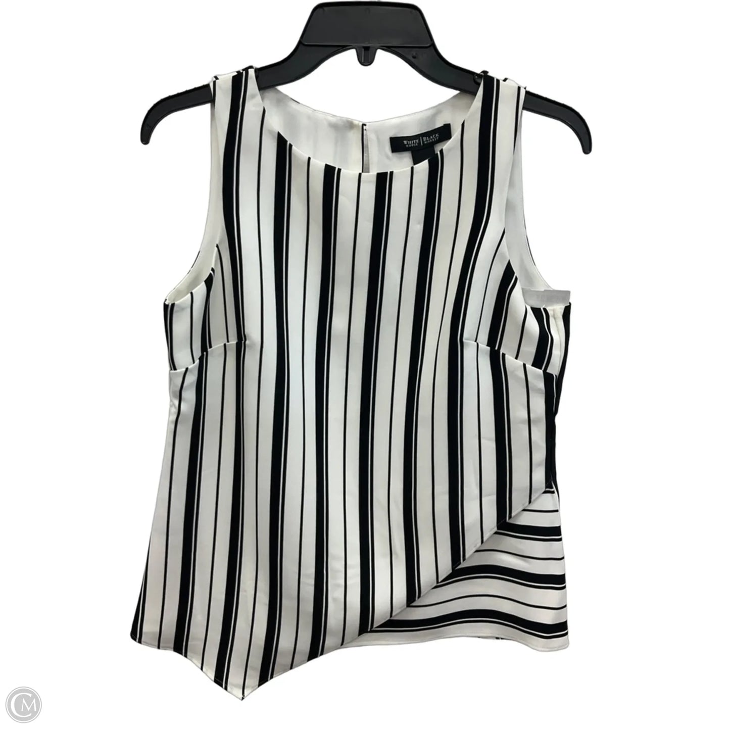 Top Sleeveless By White House Black Market In Striped Pattern, Size: Xs