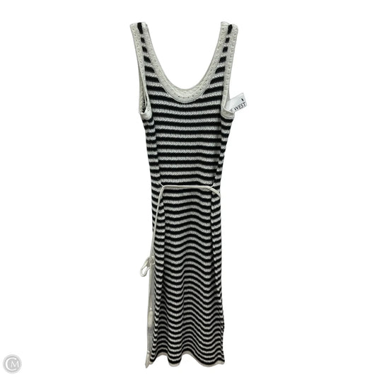 Dress Casual Maxi By Nine West In Striped Pattern, Size: M