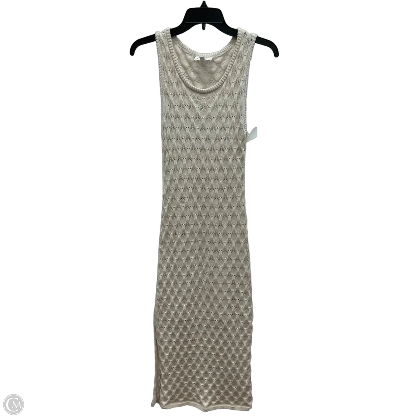 Dress Casual Maxi By Olive And Oak In Beige, Size: L