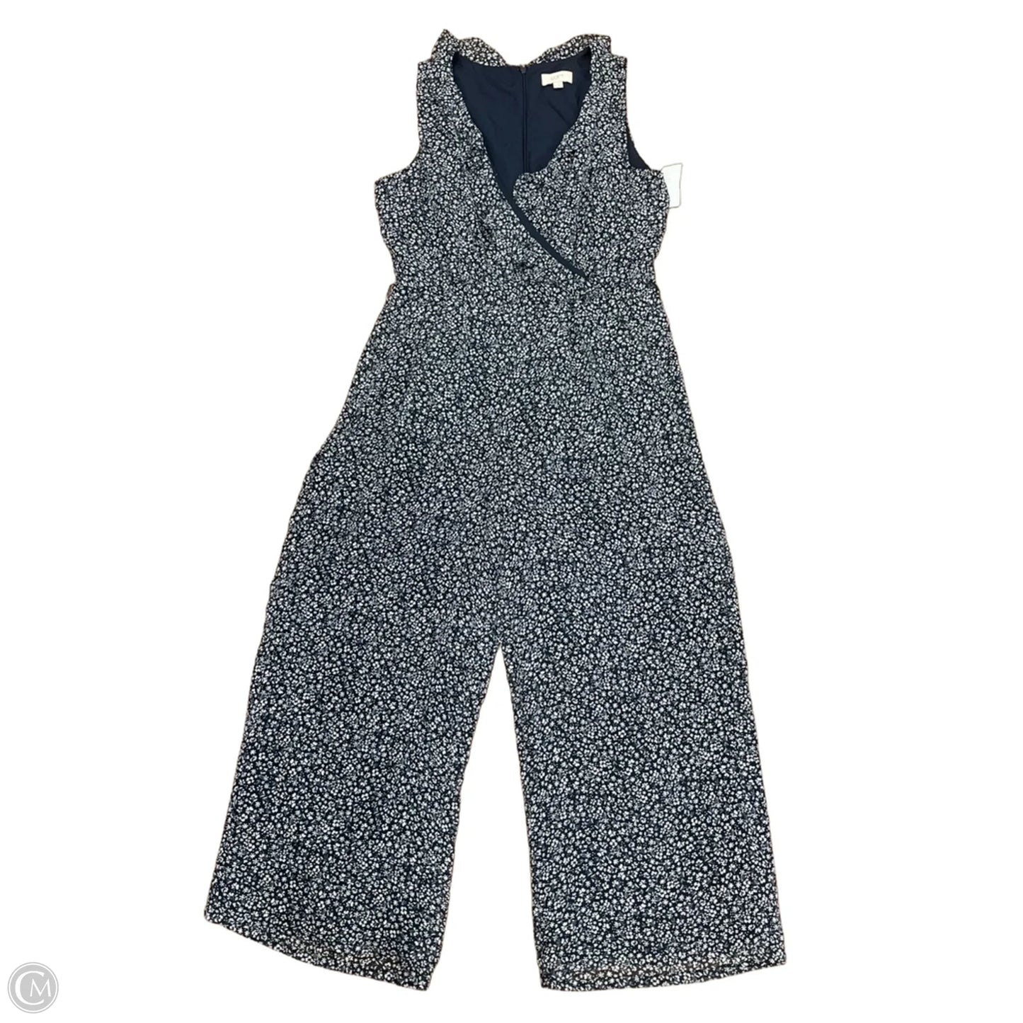 Jumpsuit By Loft In Floral Print, Size: M
