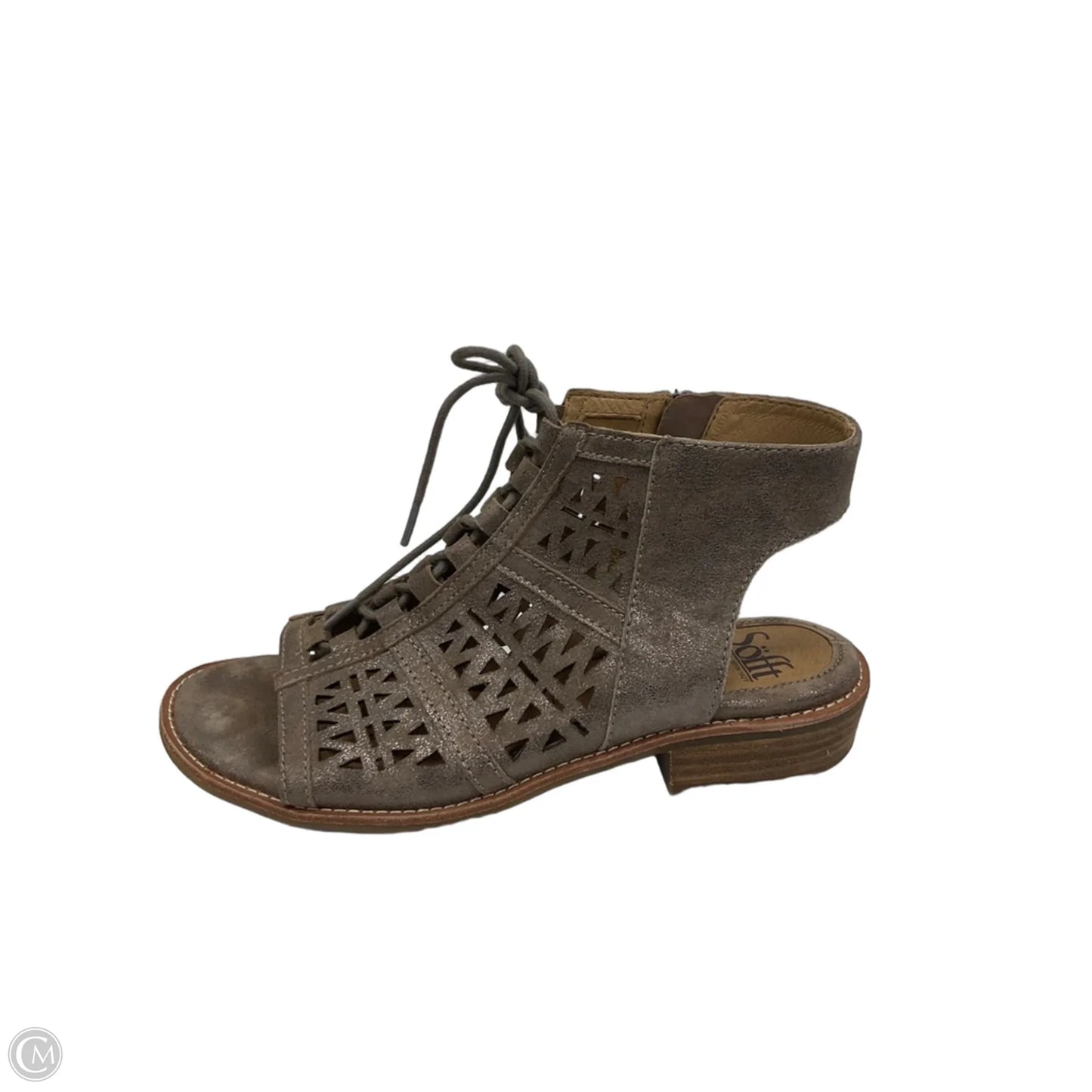 Shoes Flats By Sofft In Taupe, Size: 7.5