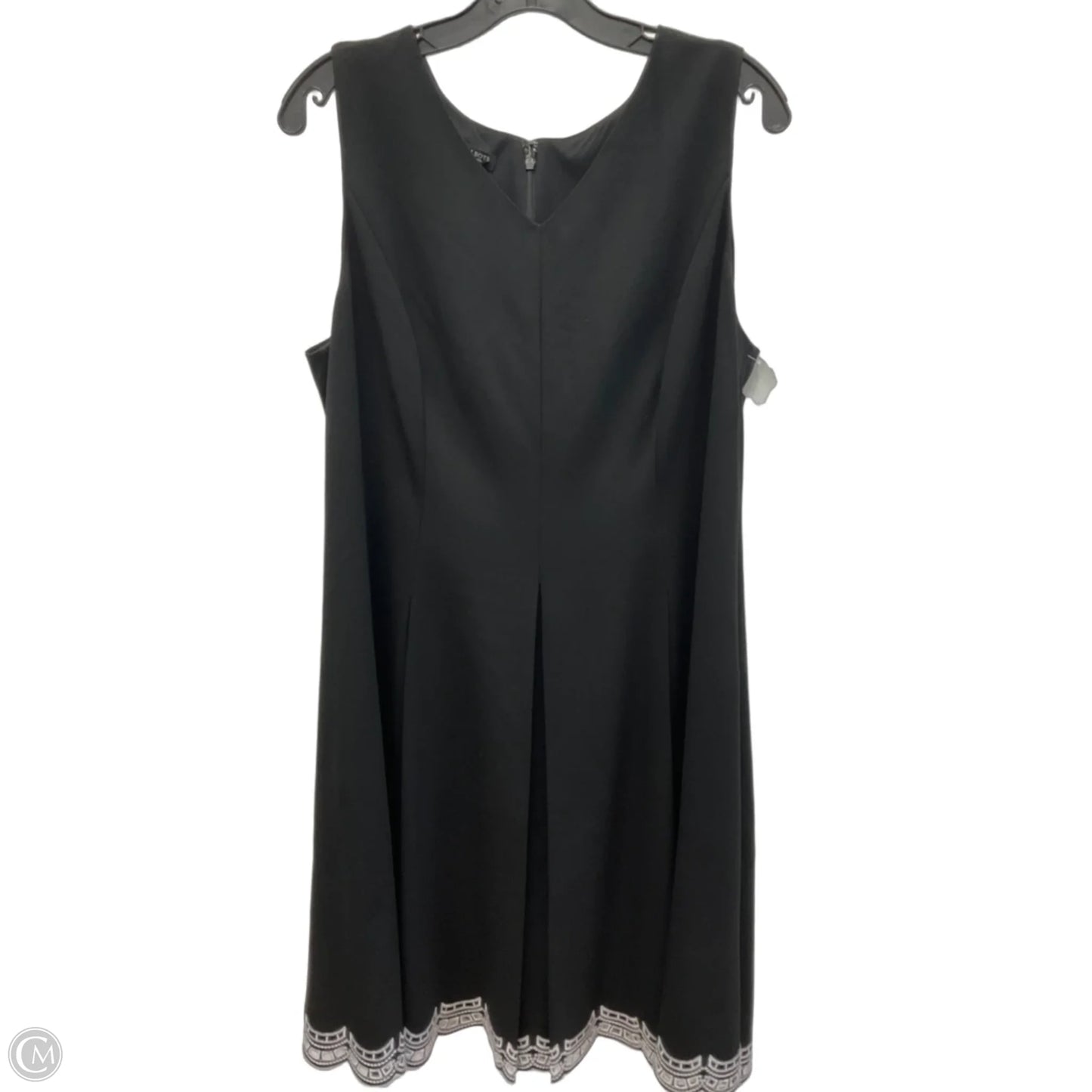 Dress Party Short By Talbots In Black & White, Size: Xlp